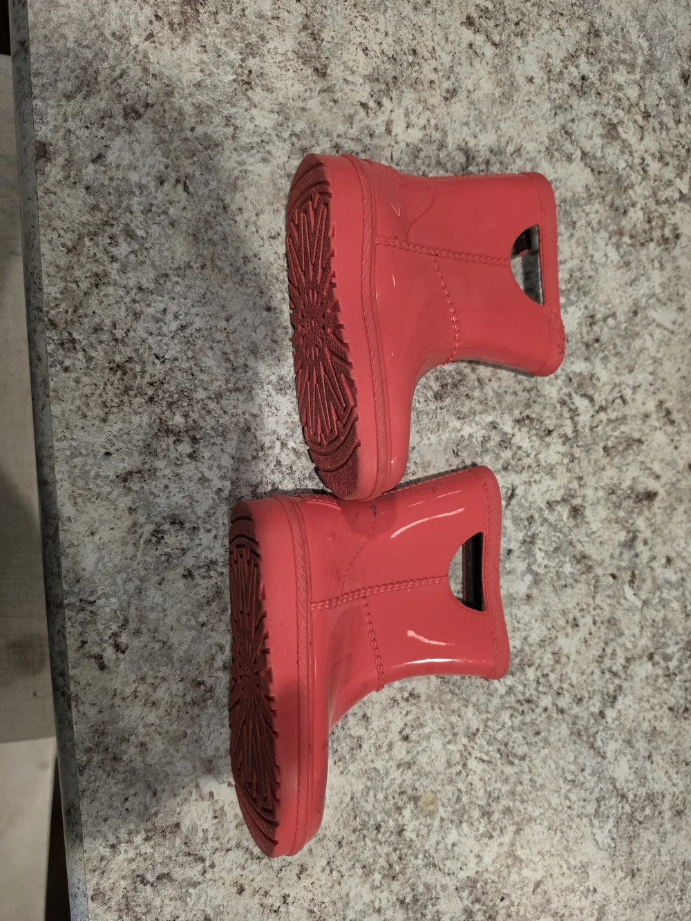 UGG Pink Rain Boots Toddler 7